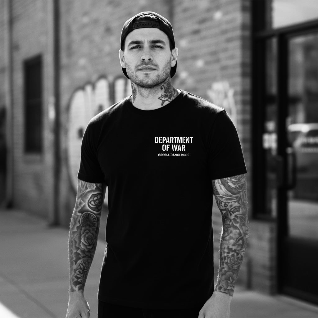 Department of War – Stencil Tee